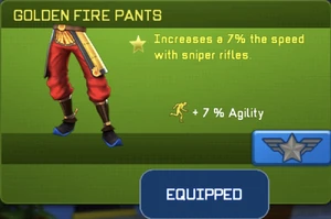 Golden Fire Pants (834 KB) Golden Fire Pants
