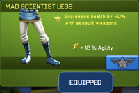 Mad Scientist Legs