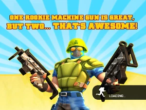 Dual Rookie Machine Guns Final Prize (Ad)