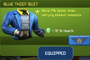 Blue Thief Suit (910 KB) Blue Thief Suit