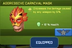 Aggressive Carnival Mask (881 KB) Aggressive Carnival Mask