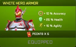 White Hero Armor