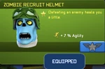 Zombie Recruit Helmet (856 KB) Zombie Recruit Helmet