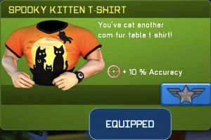 Spooky Kitten T-Shirt (919 KB) Spooky Kitten T-Shirt