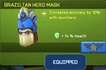 Brazilian Hero Mask (851 KB) Brazilian Hero Mask