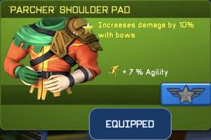 'Parcher' Shoulder Pad (961 KB) 'Parcher' Shoulder Pad