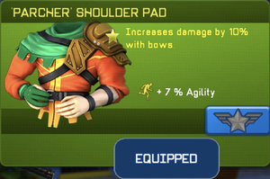 'Parcher' Shoulder Pad