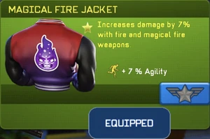 Magical Fire Jacket (895 KB) Magical Fire Jacket