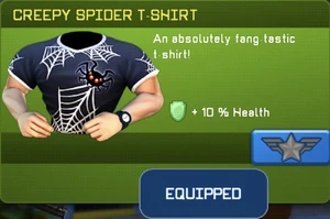Creepy Spider T-shirt (901 KB) Creepy Spider T-shirt