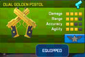 Dual Golden Pistol