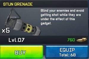 Stun grenade