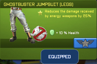 Ghostbuster Jumpsuit (Legs)