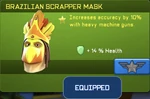 Brazilian Scrapper Mask (874 KB) Brazilian Scrapper Mask