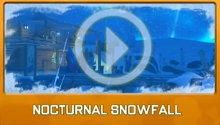 Nocturnal Snowfall (594 KB) Image