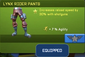 Lynx Rider Pants (798 KB) Lynx Rider Pants
