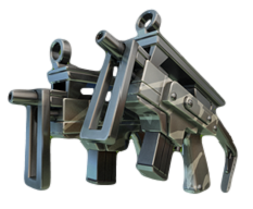 Dual Rookie Machine Guns