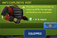 Anti-Explosive Vest