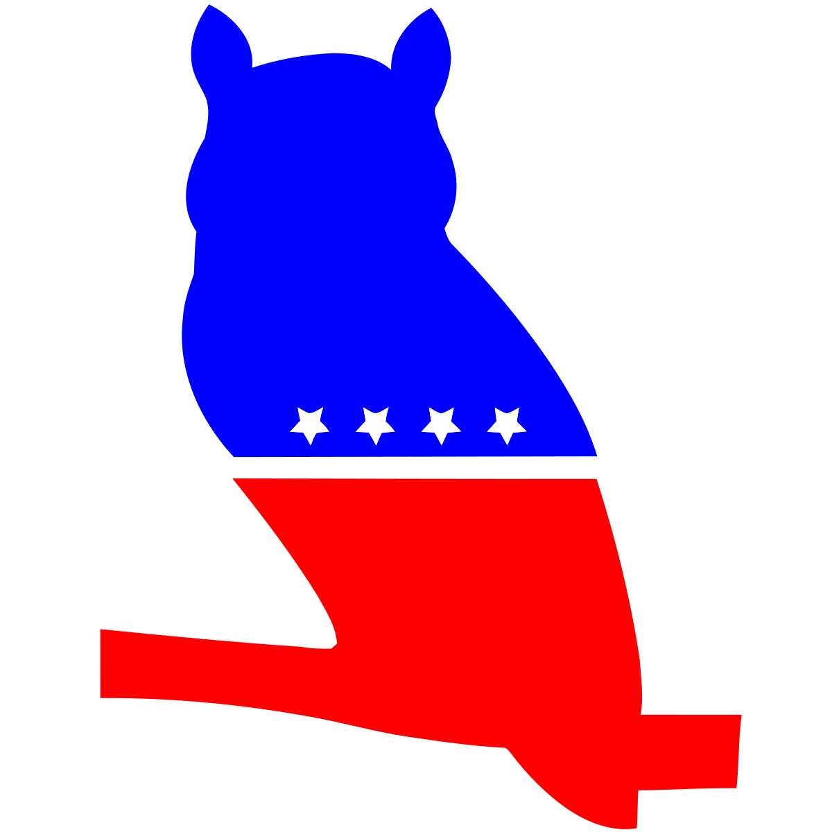 political party symbols owl