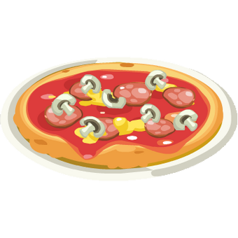 Pizza Prosciutto E Funghi Restaurant City Wiki Fandom