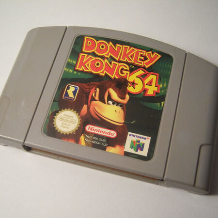 donkey kong 64 grey cartridge
