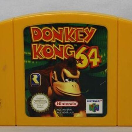 donkey kong 64 grey cartridge