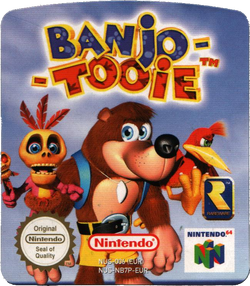 Banjo Kazooie & Banjo Tooie for Nintendo 64 W/box 