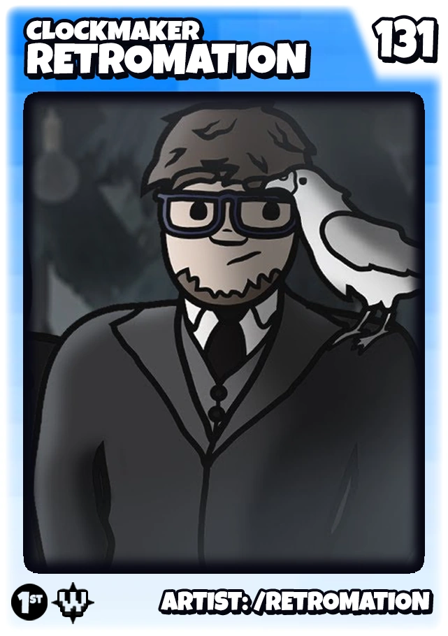 131 Clockmaker Retromation RetoCard Wiki Fandom