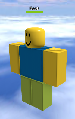 Roblox: Classic Noob In Real Life (characters in skins, models