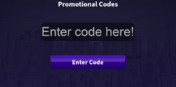 Promo Codes, Retro Dev Wiki