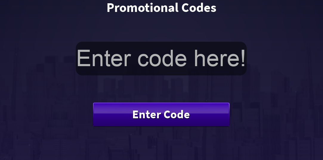 Promotional code, Roblox Wiki