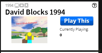 David Blocks Alpha Test, Roblox Creepypasta Wiki