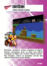 ASTÉRIX Astérix Master System RC-062