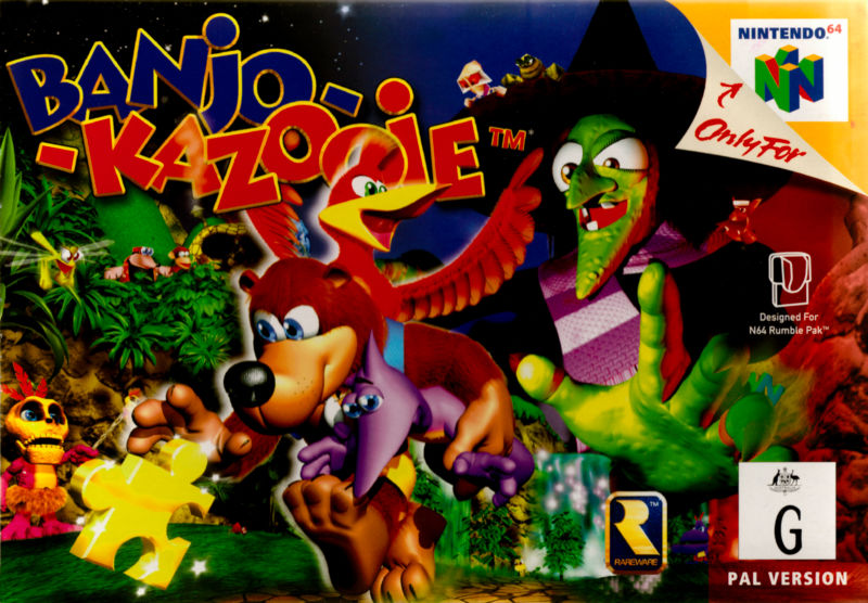 Banjo Kazooie Nintendo 64 N64 Game For Sale