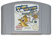 Tom and jerry in fists of furry cartridge