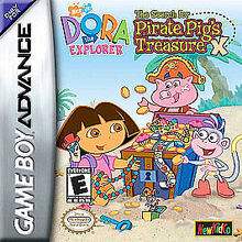 Dora the explorer the search for pirate pig's treasure poster