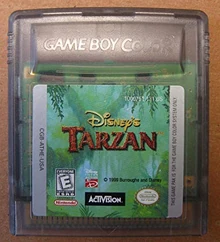 Disney's Tarzan gbc cartridge