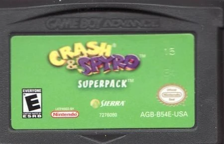 Crash & Spyro Superpack Volume 3 – Sur GBA – Jeu D’occasion Bon état