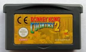 donkey kong country 2 cartridge