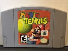 Mario Tennis 64 cartridge