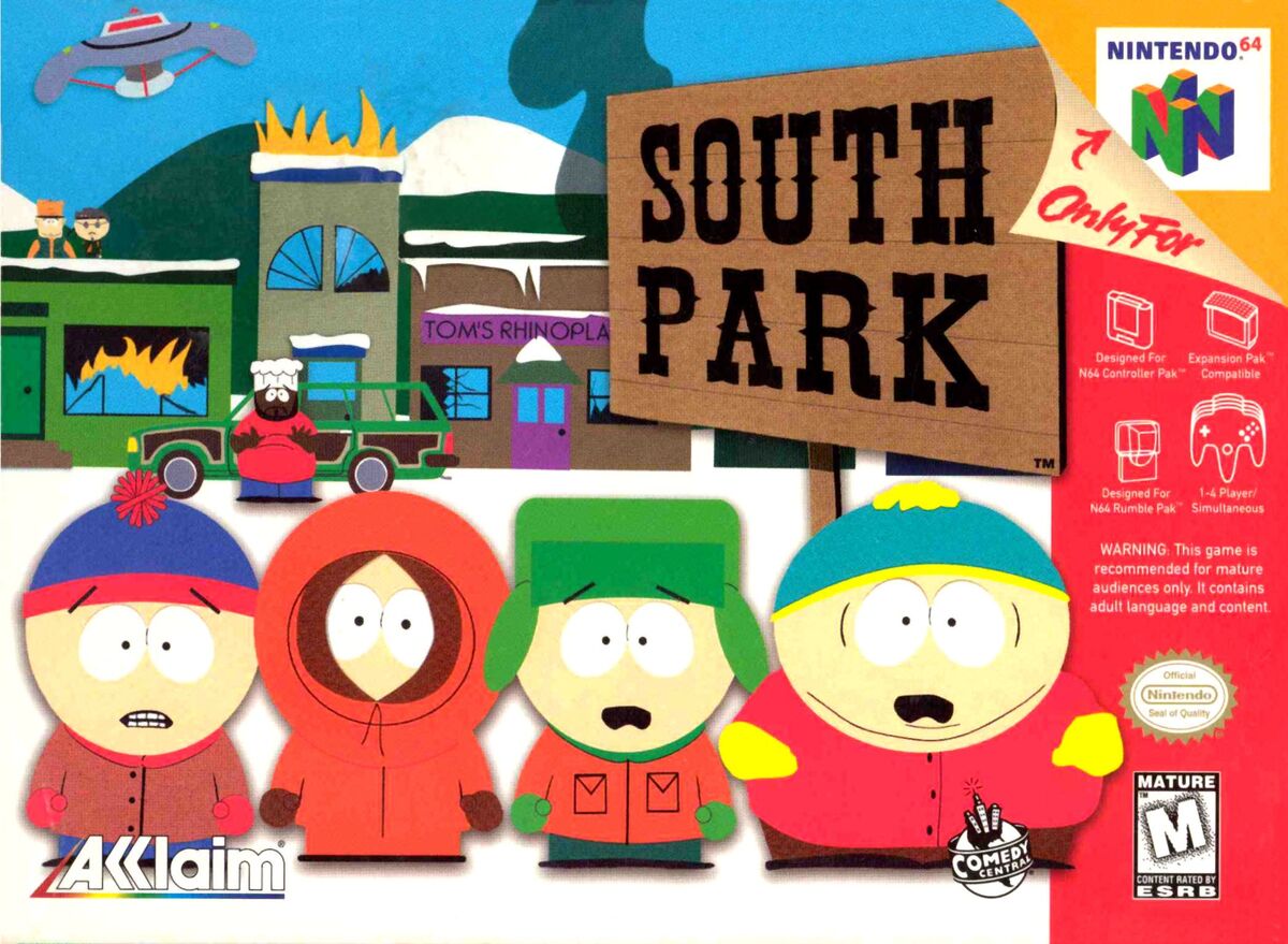 South Park (1998 Video Game) Retro Consoles Wiki Fandom