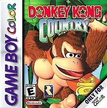 Donkey kong country gbc poster