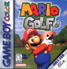 Mario Golf GBC poster