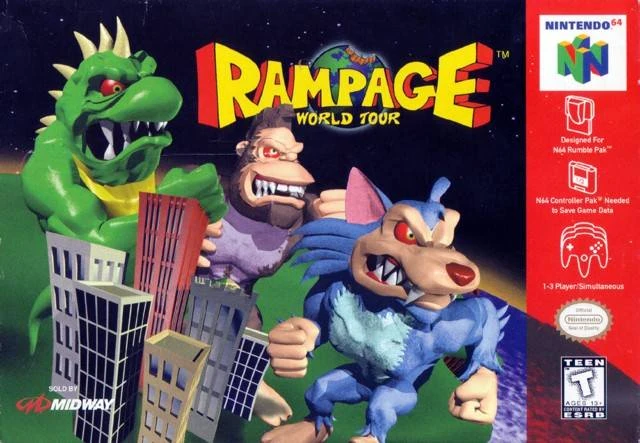Rampage World Tour 64 | Retro Consoles Wiki | Fandom