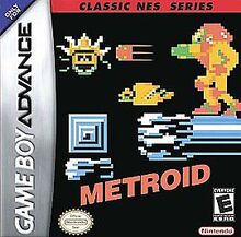 Classic NES Series Metroid gba poster