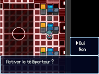 Ordinateur qui contrôle les téléporteurs