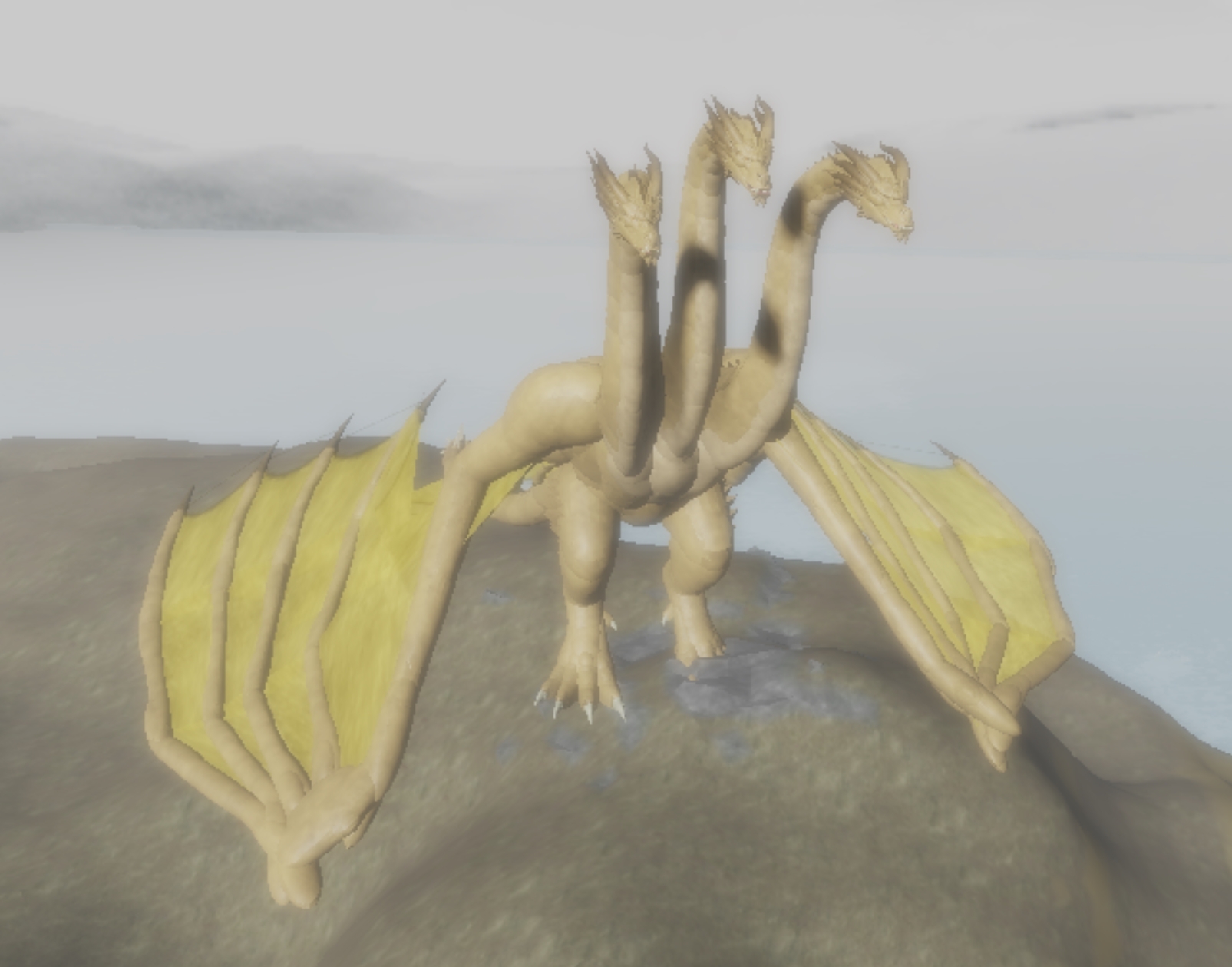 King Ghidorah Roblox S Project Kaiju Wiki Fandom - roblox project kaiju ghidorah