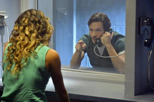 Jack Points to Amanda