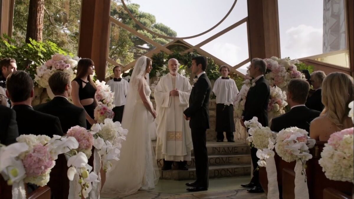 Wedding of Daniel Grayson and Amanda Clarke Revenge ABC Wiki Fandom