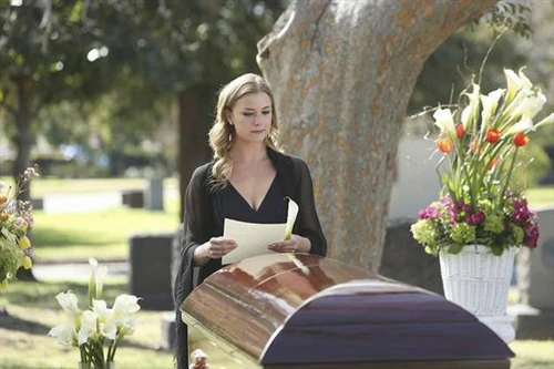 Emily Cries at Amanda's Grave