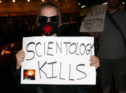 Scientology-protest